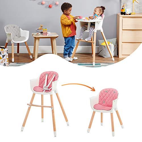 Kinderkraft maitinimo kėdutė Sienna, rožinė