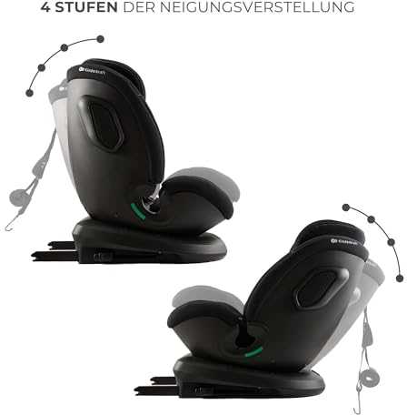 Kinderkraft KINDENKRAFT automobilinė kėdutė 40-150 cm, XPEDITION 3 i-size, juodas, KCXPED03BLK0000