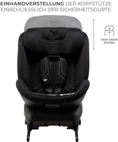 Kinderkraft KINDENKRAFT automobilinė kėdutė 40-150 cm, XPEDITION 3 i-size, juodas, KCXPED03BLK0000