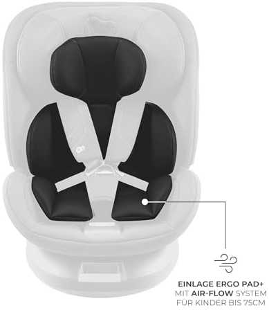 Kinderkraft KINDENKRAFT automobilinė kėdutė 40-150 cm, XPEDITION 3 i-size, juodas, KCXPED03BLK0000