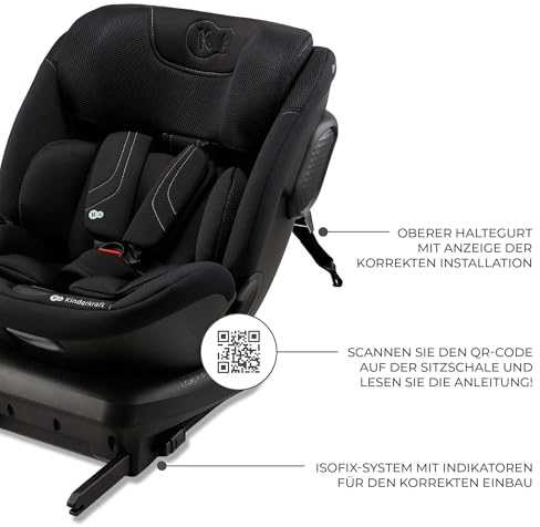 Kinderkraft KINDENKRAFT automobilinė kėdutė 40-150 cm, XPEDITION 3 i-size, juodas, KCXPED03BLK0000
