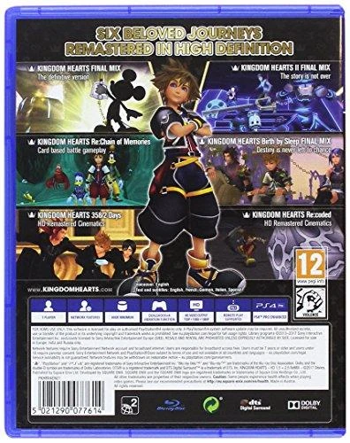 „Square Enix Kingdom Hearts HD 1.5“ ir „2.5 Remix“ PS4