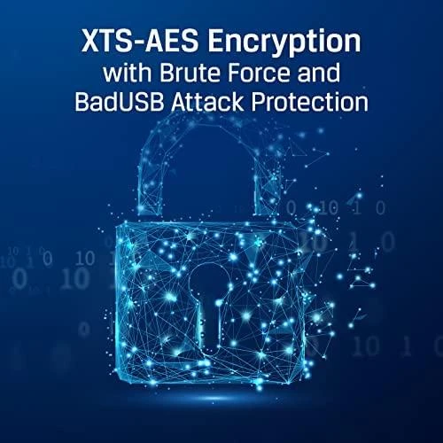 KINGSTON 64GB IKLP50 AES USB, W/256BIT ENCRYPTION