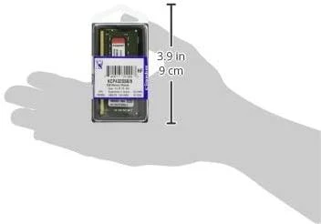 RAM KINGSTON 8GB DDR4 3200MHz vieno rango DIMM modulis