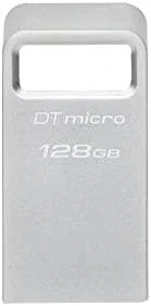 „Kingston“ | USB 3.2 atmintinė | „DataTraveler micro“ | 256 GB | USB A tipo | Sidabrinis