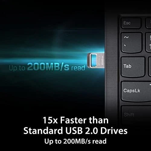 KINGSTON 128GB DATATRAVELER MICRO 200MB/S METAL USB 3.2 GEN 1