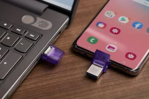 USB laikmena Kingston DataTraveler microDuo 3C, 64 GB, USB Type-A / USB Type-C