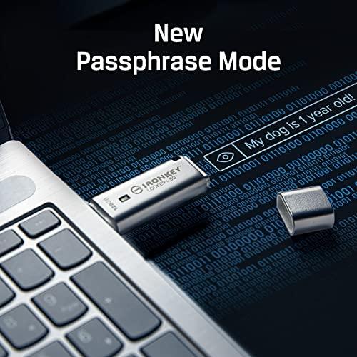 KINGSTON 16GB IKLP50 AES USB, W/256BIT ENCRYPTION