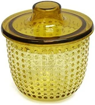 Puodelis su sieteliu ir dangteliu Kinto UNITEA Geltona, 350 ml