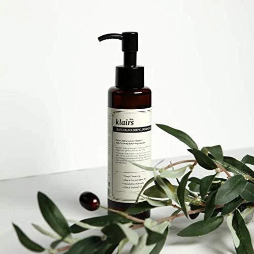 Klairs Gentle Juodas giliai valantis aliejus, 150 ml