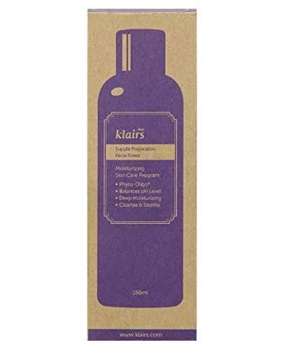 Klairs Supple Preaparation veido tonikas, 180 ml