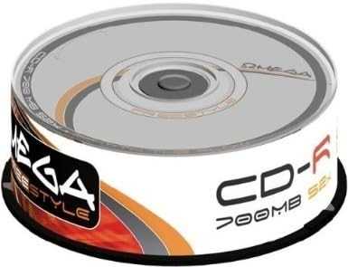 Omega CD-R 700 MB 52x25 vnt (56303)