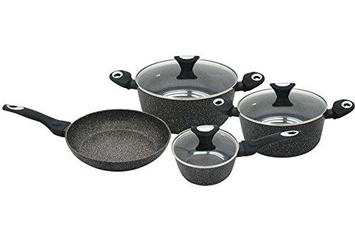 Klausberg Kb-7030 marmurinis puodų rinkinys, 7 dalys
