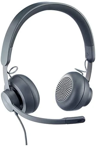 Ausinės Logitech Zone su laidu UC, Tamsiai pilkos