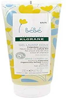 "Klorane Baby" švelnus valomasis gelis 200ml