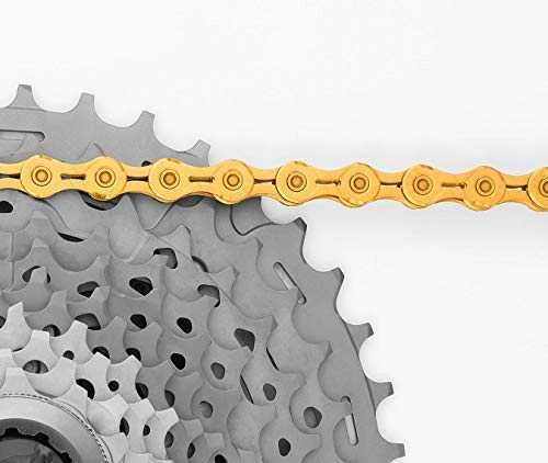Grandinė KMC X11EL Ti-N Gold 11-speed 118-links