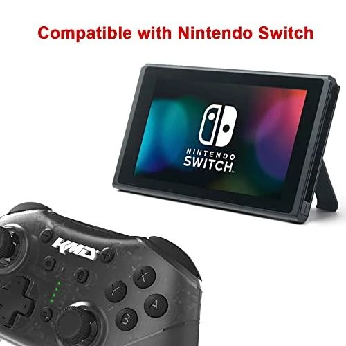 KMD Nintendo „Switch Pro“ belaidis valdiklis, raudonas