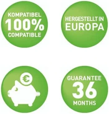 Legrand KMP H84 - Rašalas pigmento pagrindu - Juodas - HP Officejet 6100/6600/6700 - 1 vnt - Rašalinis spausdinimas