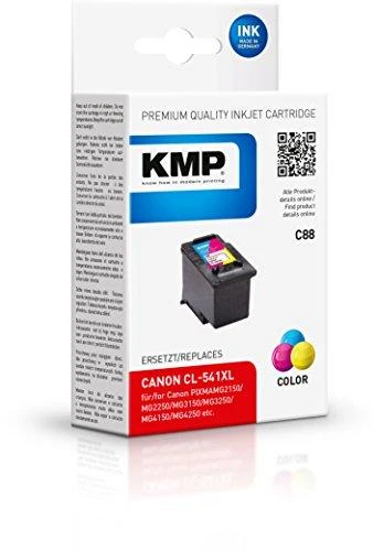 Legrand KMP C88 rašalo kasetės spalva suderinama su Canon CL-541 XL