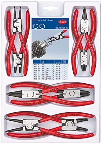 Replių komplektas Knipex 002004V01; 8 vnt.