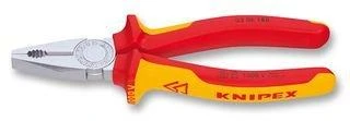 Kombinuotos replės VDE 180mm, Knipex