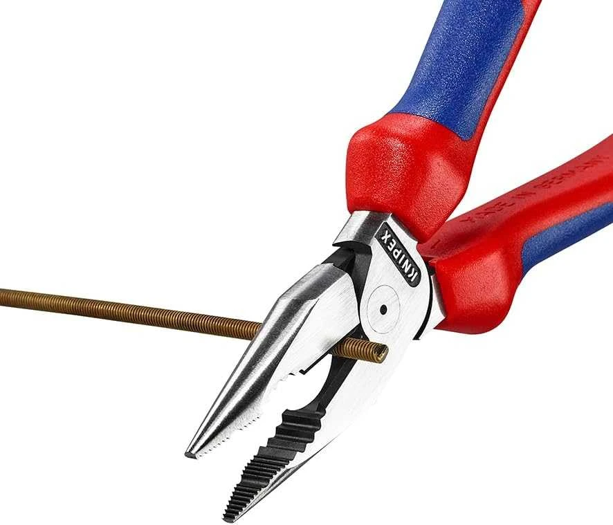 Kombinuotos replės siauroms žiaunomis KNIPEX 0822185