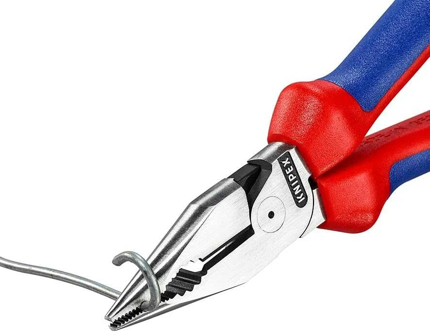 Kombinuotos replės siauroms žiaunomis KNIPEX 0822185