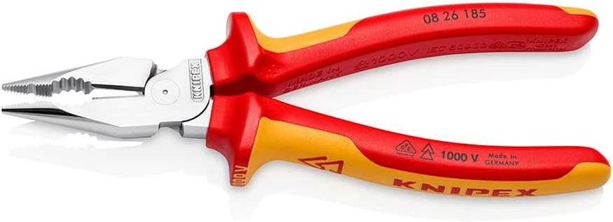 Elektrikų replės siauromis žiaunomis KNIPEX 0826185