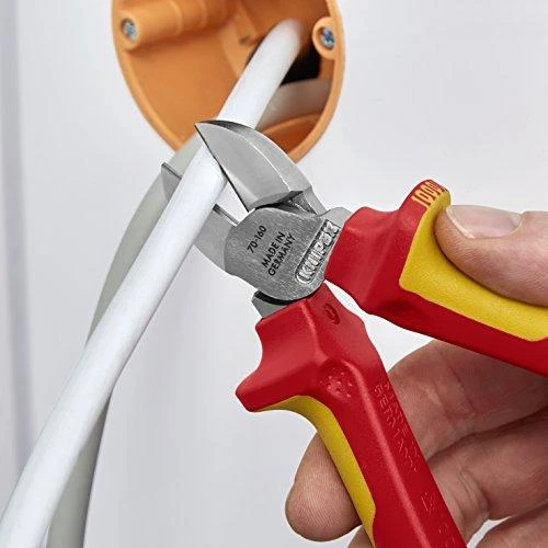 Žnyplės šoninio kirpimo VDE 160mm, Knipex