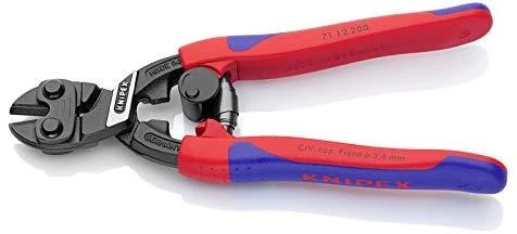 Kirpimo replės Cobolt 200 D 6mm su fiksatorium, Knipex