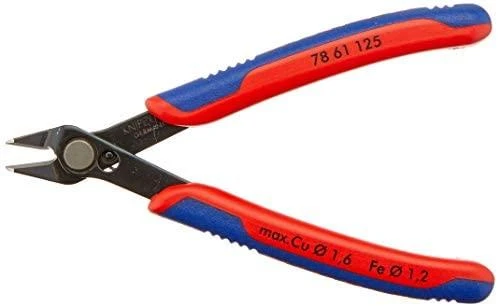Elektronikos žnyplės 125mm, Knipex