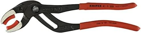 Vamzdinės replės su plastikinėmis žiaunomis KNIPEX 8111