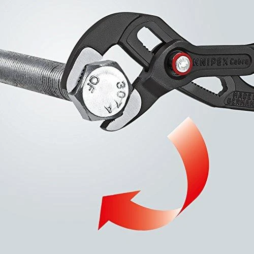 Vamzdinės replės Cobra QuickSet KNIPEX 8721, 300mm