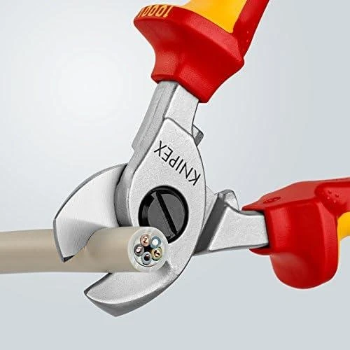 Elektrikų kabelio žirklės KNIPEX 9516, 165mm