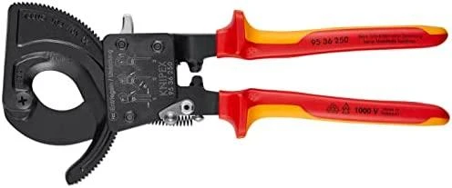 Terkšlinės kabelio žirklės 250mm KNIPEX 9536