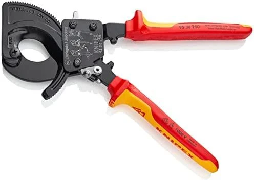 Terkšlinės kabelio žirklės 250mm KNIPEX 9536