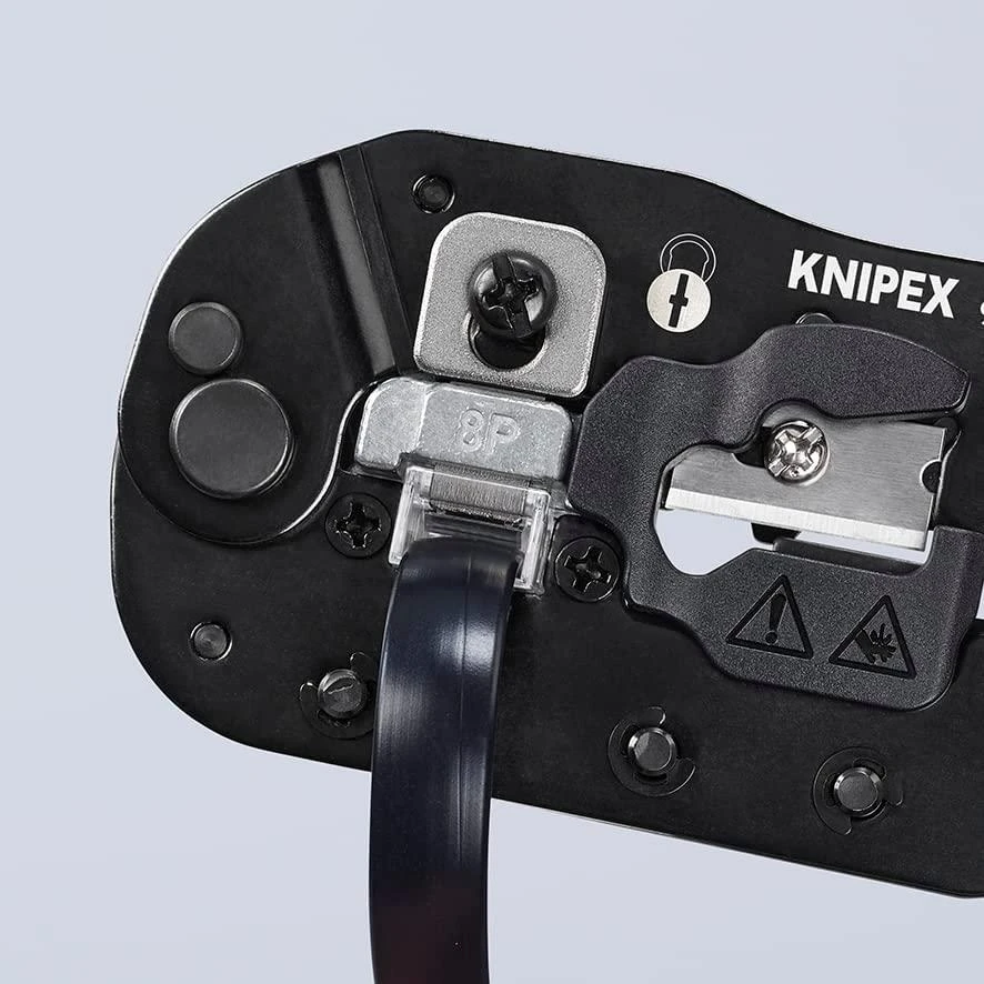 Užspaudimo replės RJ45 jungtims 97 51 13, Knipex
