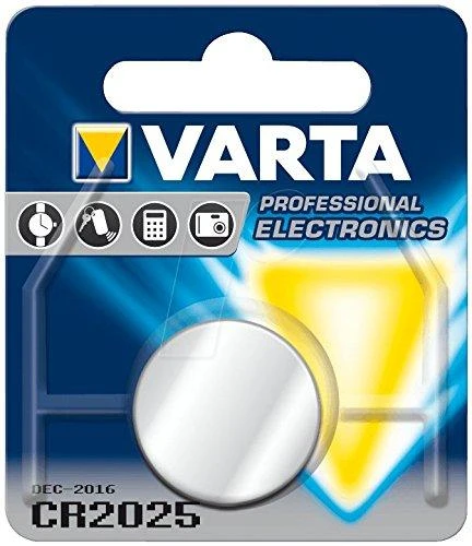 Varta Electronics CR2025 3V 165mAh elementas 6025, 1 vnt.