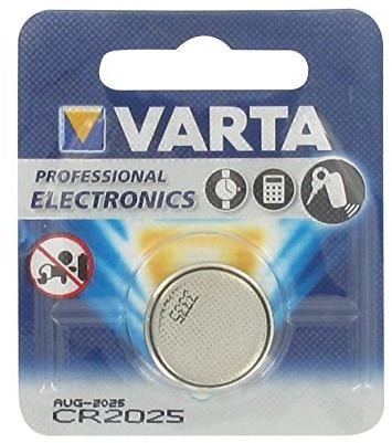 Varta Electronics CR2025 3V 165mAh elementas 6025, 1 vnt.