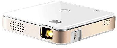 Projektorius Kodak Portable Series Luma 150 RODPJS150WH WVGA (854x480), 50 ANSI liumenų, 1500:1, Baltas/Gold, Wi-Fi