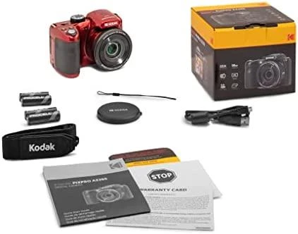 Kodak Astro Zoom AZ255 raudona