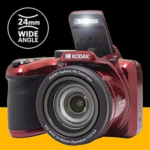Kodak Astro Zoom AZ405 raudona