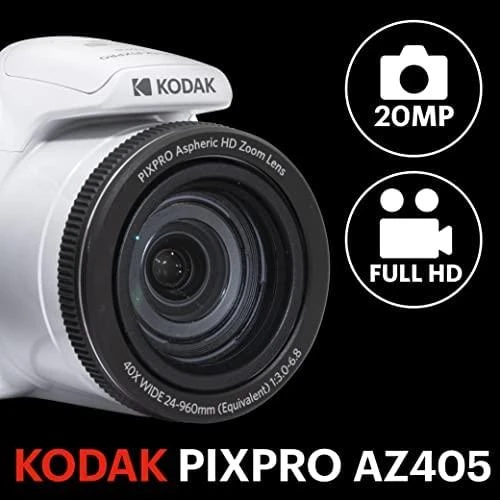 Kodak Astro Zoom AZ405 baltas