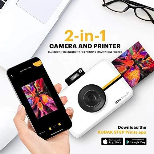 Momentinė Kamera - Kodak Step Touch 13MP Bluetooth balta
