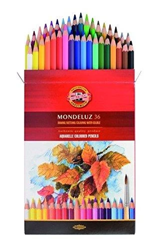 Spalvoti akvareliniai pieštukai KOH-I-NOOR, (36) 1301-202