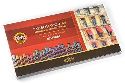 Sausos pastelės rinkinys Koh-i-Noor 48 sp