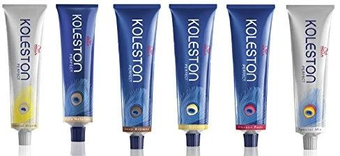 Wella Koleston plaukų dažų kolekcijos tūbelių rinkinys