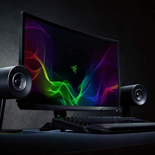 Kolonėlės Razer Nommo Chroma (Juodos) su apšvietimu