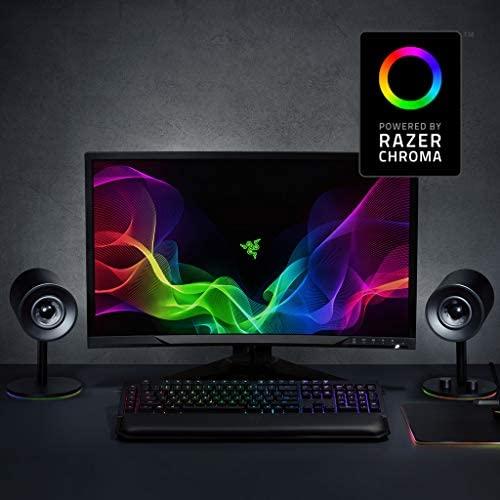 Kolonėlės Razer Nommo Chroma (Juodos) su apšvietimu