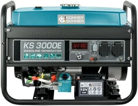 Konner & Sohnen Generatorius benzininis 3000W, KS 3000E